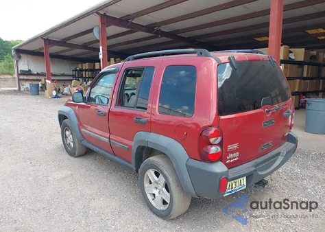 2007 Jeep Liberty Sport from USA, damaged, VIN 1J4GL48K87W632913